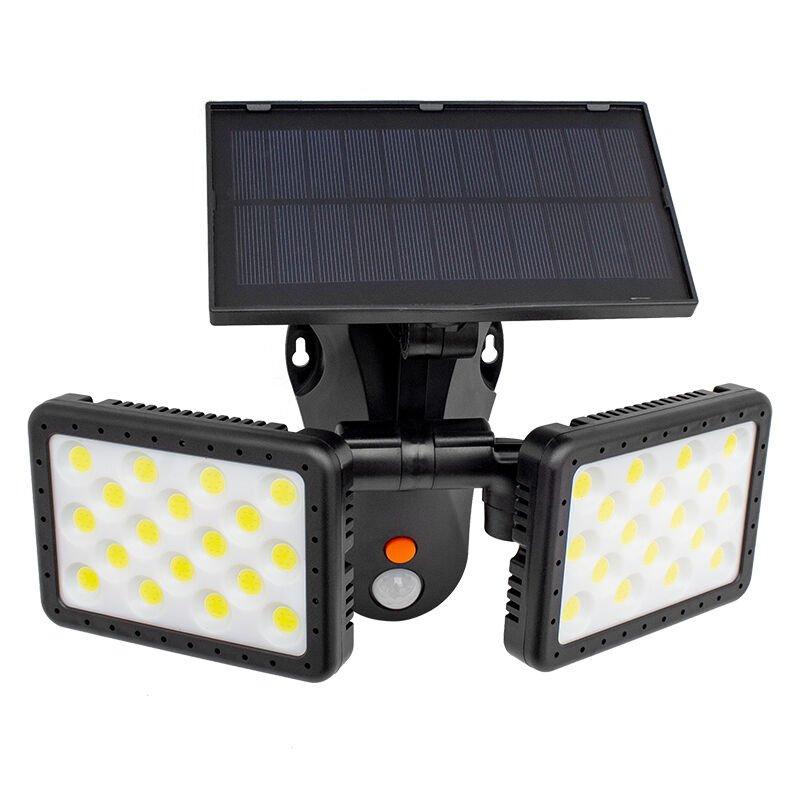 W770B SENSÖRLÜ 36 COB LEDLİ SOLAR AYDINLATMALI DUVAR LAMBASI (4944)