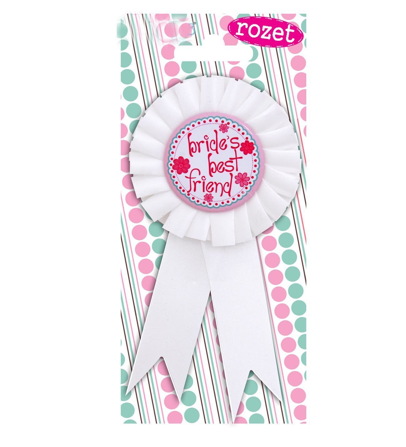 Bride's Best Friend Gelin Rozeti Bekarlığa Veda Partisi Rozeti