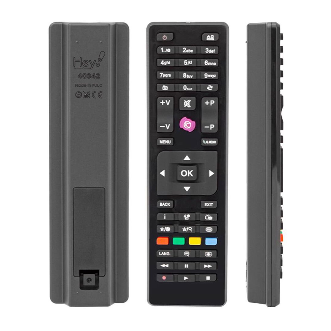 VESTEL-SEG-REGAL RC4875 KARE GÖBEK MİNİ LCD LED TV KUMANDA (40042=34375) (4944)