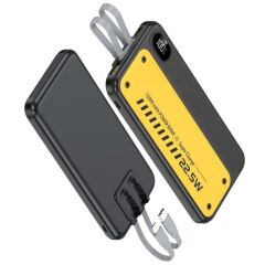 10000 mAh Hızlı Şarj Özellikli Aynı Anda 4 Cihazı Şarj Edebilen Powerbank (4944)