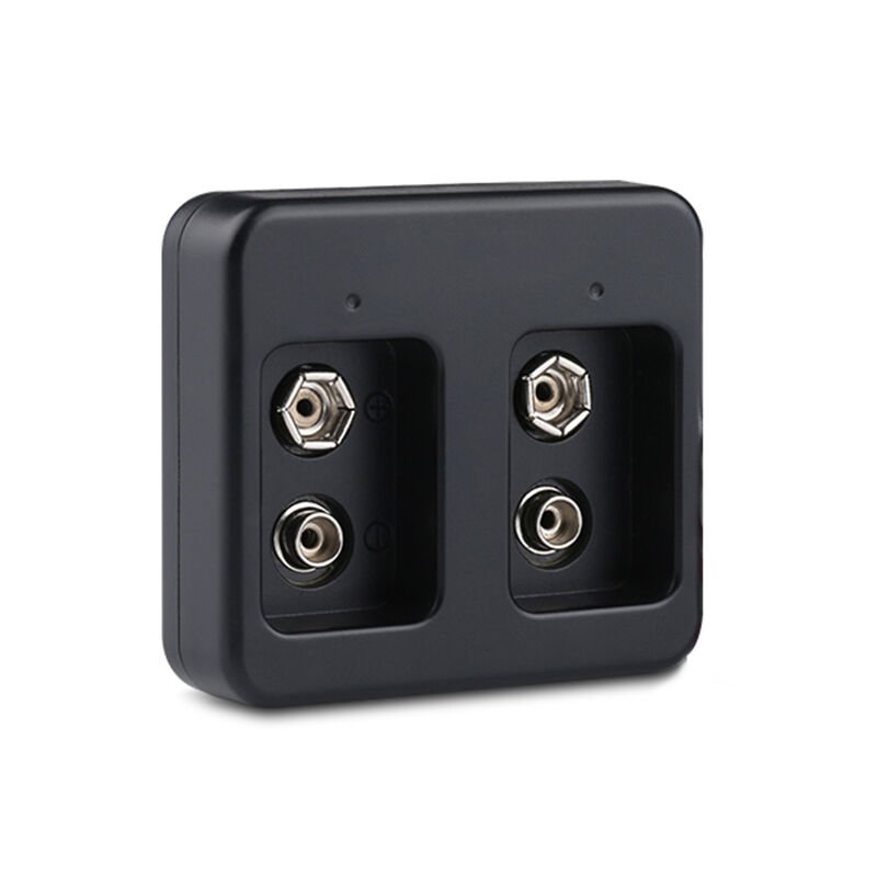SİYAH 2X9 VOLT PİL ŞARJ CİHAZI (4944)