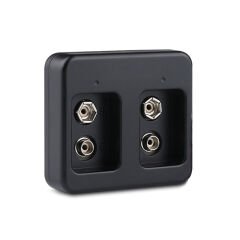 SİYAH 2X9 VOLT PİL ŞARJ CİHAZI (4944)