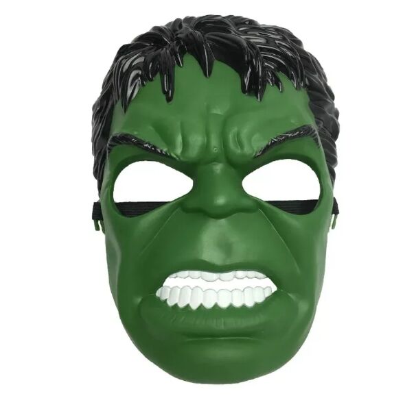 Yeşil Renk Süper Kahraman Dev Adam Hulk Maskesi (4944)