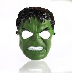Yeşil Renk Süper Kahraman Dev Adam Hulk Maskesi (4944)