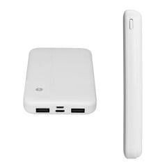 S-LINK IP-G10N BEYAZ MICRO+TYPE C GİRİŞLİ 10000 MAH TAŞINABİLİR ŞARJ CİHAZI POWERBANK (4944)