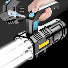 5W USB Şarjlı El Feneri (4944)