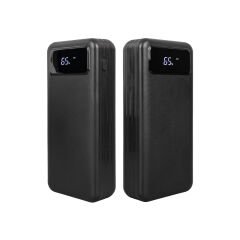 20000 MAH DİJİTAL GÖSTERGELİ USB-MICRO-LIGHTNING-TYPE-C GİRİŞLİ VE KABLOLU POWERBANK (4944)