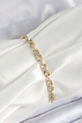 Xuping Pirinç Sonsuzluk Model Gold Renk Kadın Bileklik - TJ-BB7483