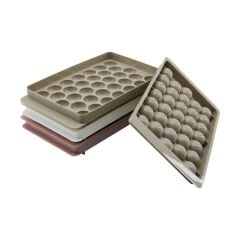 33LÜ MİNİ TOP KÜRE BUZLUK RENKLİ PLASTİK (4944)
