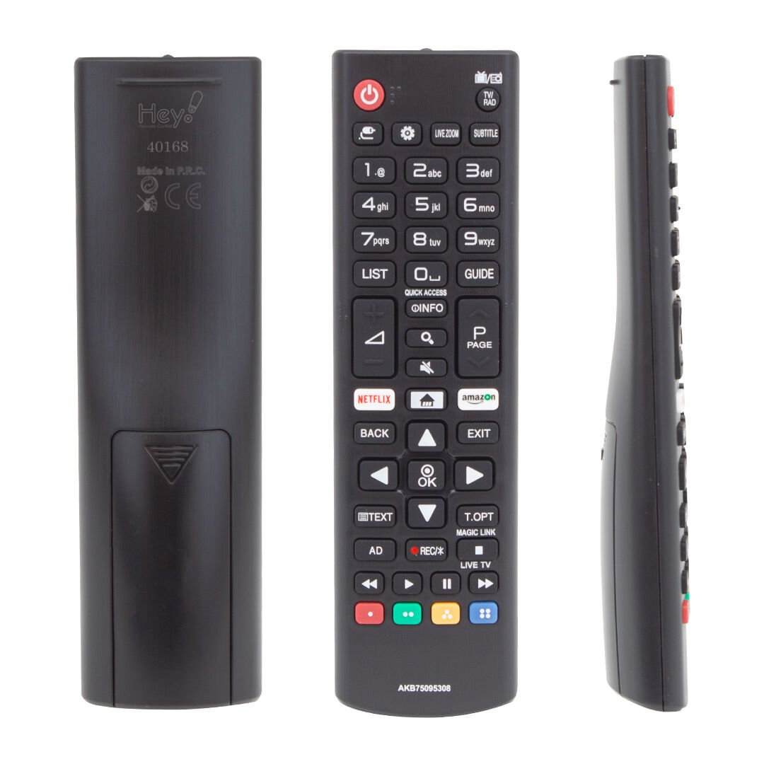 LG NETFLIX-AMAZON TUŞLU LCD LED TV KUMANDA (AKB75095308CAS65BN708) (40168=16961) (4944)
