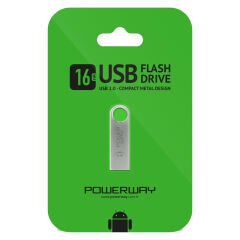 16 GB METAL USB 2.0 FLASH BELLEK (4944)