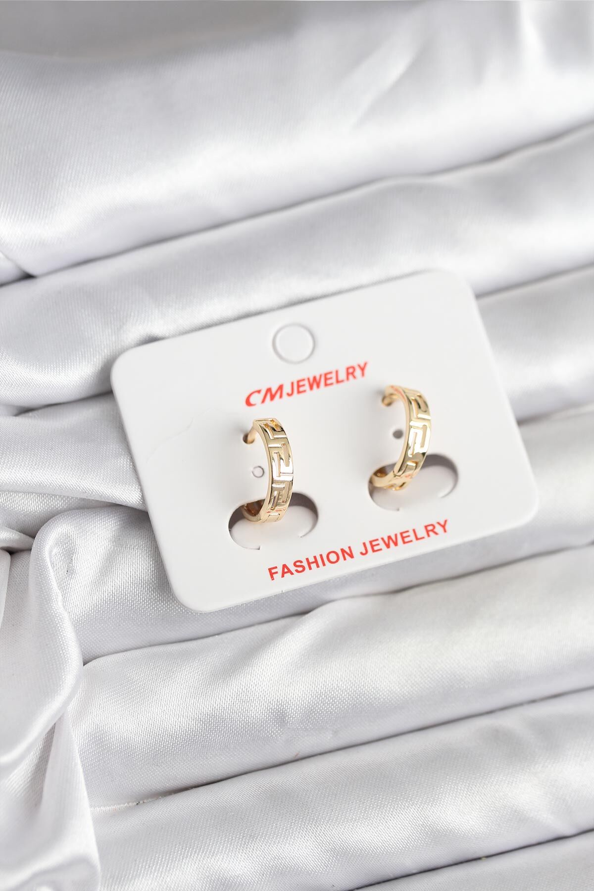 14K Gold Renk Kaplama CM Kadın Küpe - TJ-BKP11405