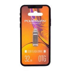 32 GB IPHONE USB 2.0 OTG METAL FLASH BELLEK (4944)