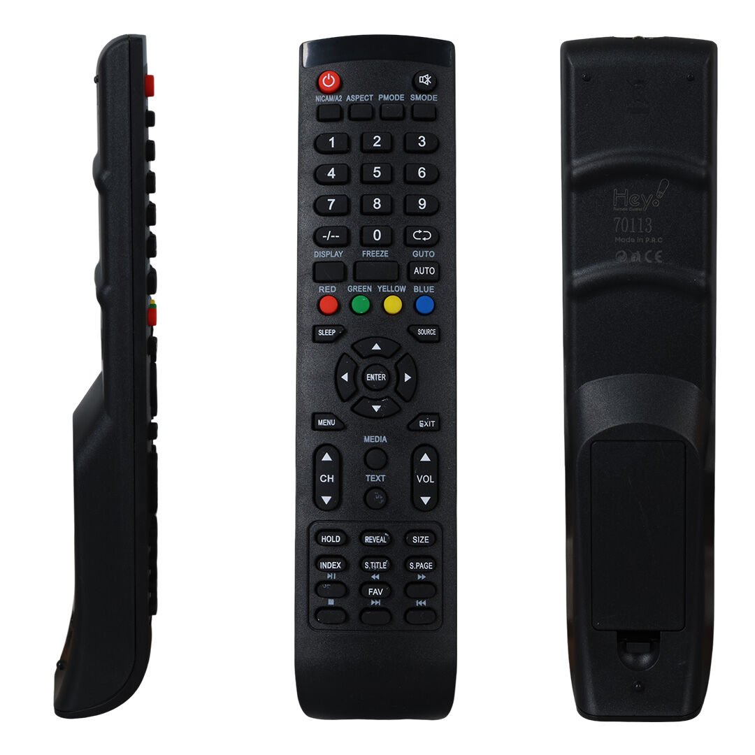 KÜÇÜK KALIP NORDMENDE-SANYO LCD LED TV KUMANDA (70113=40039=33185) (4944)