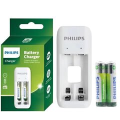 PHILIPS SCB2070NB/00 2Lİ 2 ADET X AAA 700MAH PİLLİ - PİL ŞARJ CİHAZI (4944)