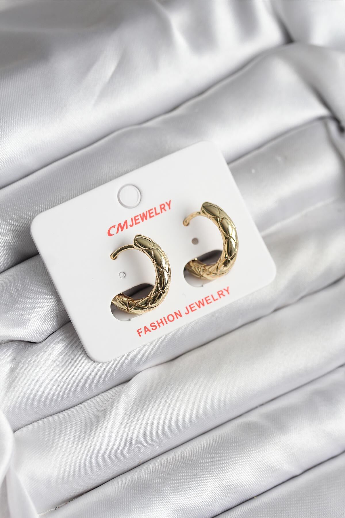 14K Gold Renk Kaplama CM Kadın Küpe - TJ-BKP11411