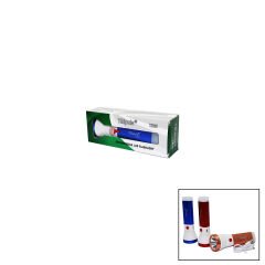 2IN1 1W LED - COB USB ŞARJLI EL FENERİ METAL RENKLİ KASA (4944)