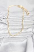 CM 14K Gold Renk Zincir Model 60 cm Kadın Kolye - TJ-BKO10969