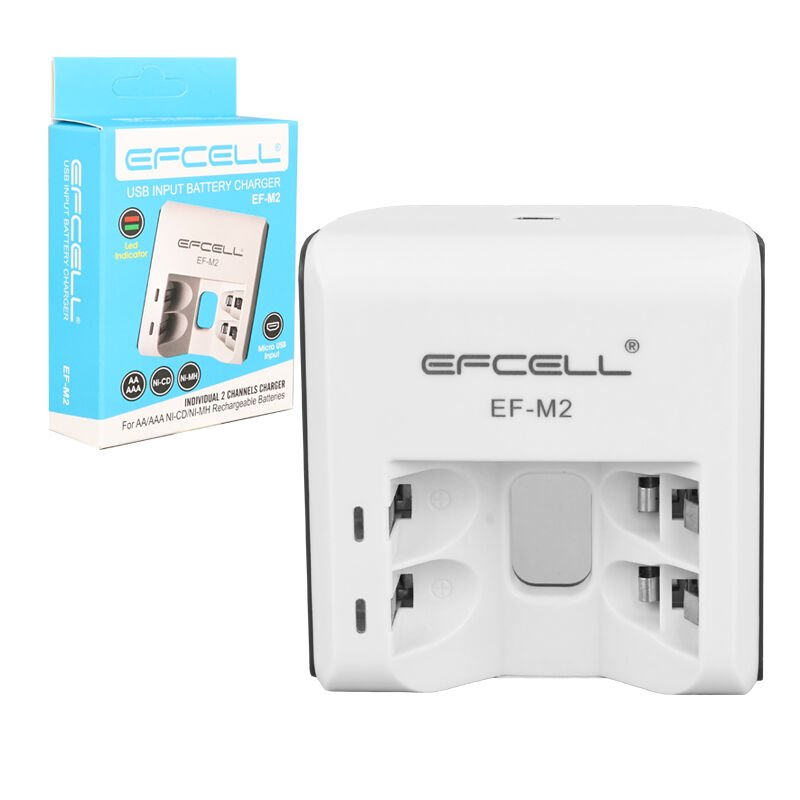 EFCELL M2 AA/AAA 2Lİ PİL ŞARJ CİHAZI (4944)