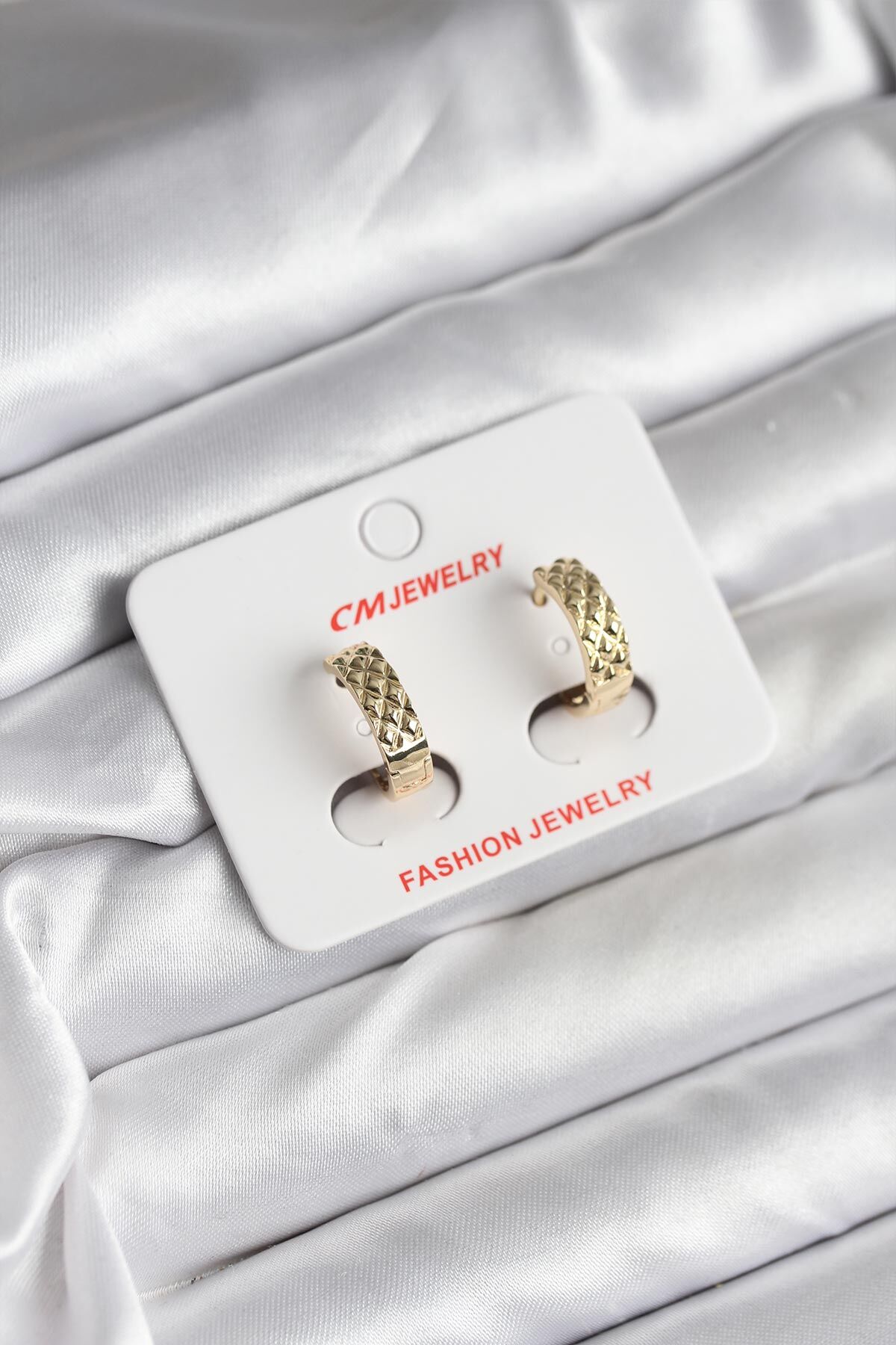 14K Gold Renk Kaplama CM Kadın Küpe - TJ-BKP11416