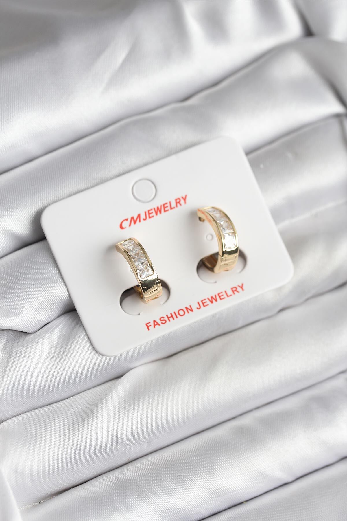 14K Gold Renk Kaplama CM Kadın Küpe - TJ-BKP11421