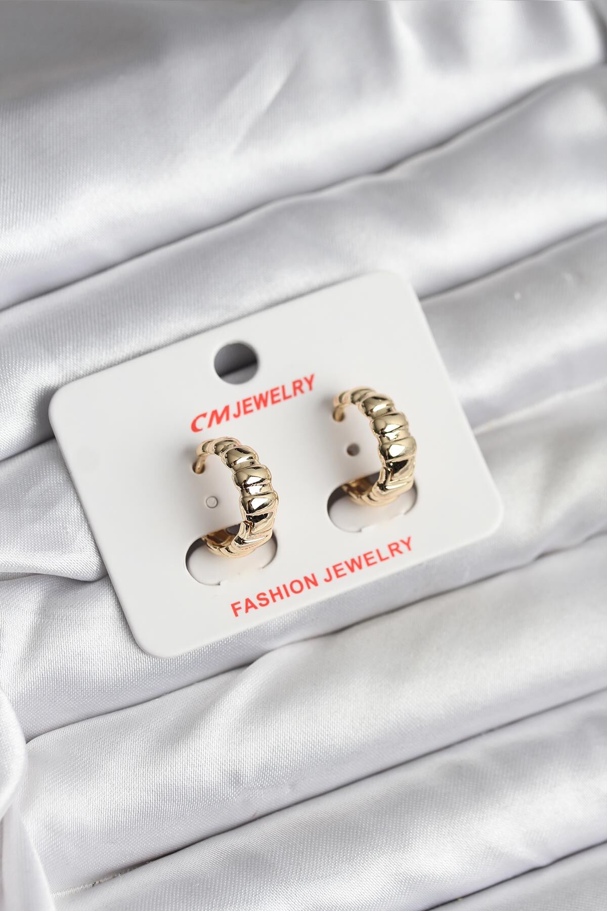 14K Gold Renk Kaplama CM Kadın Küpe - TJ-BKP11422