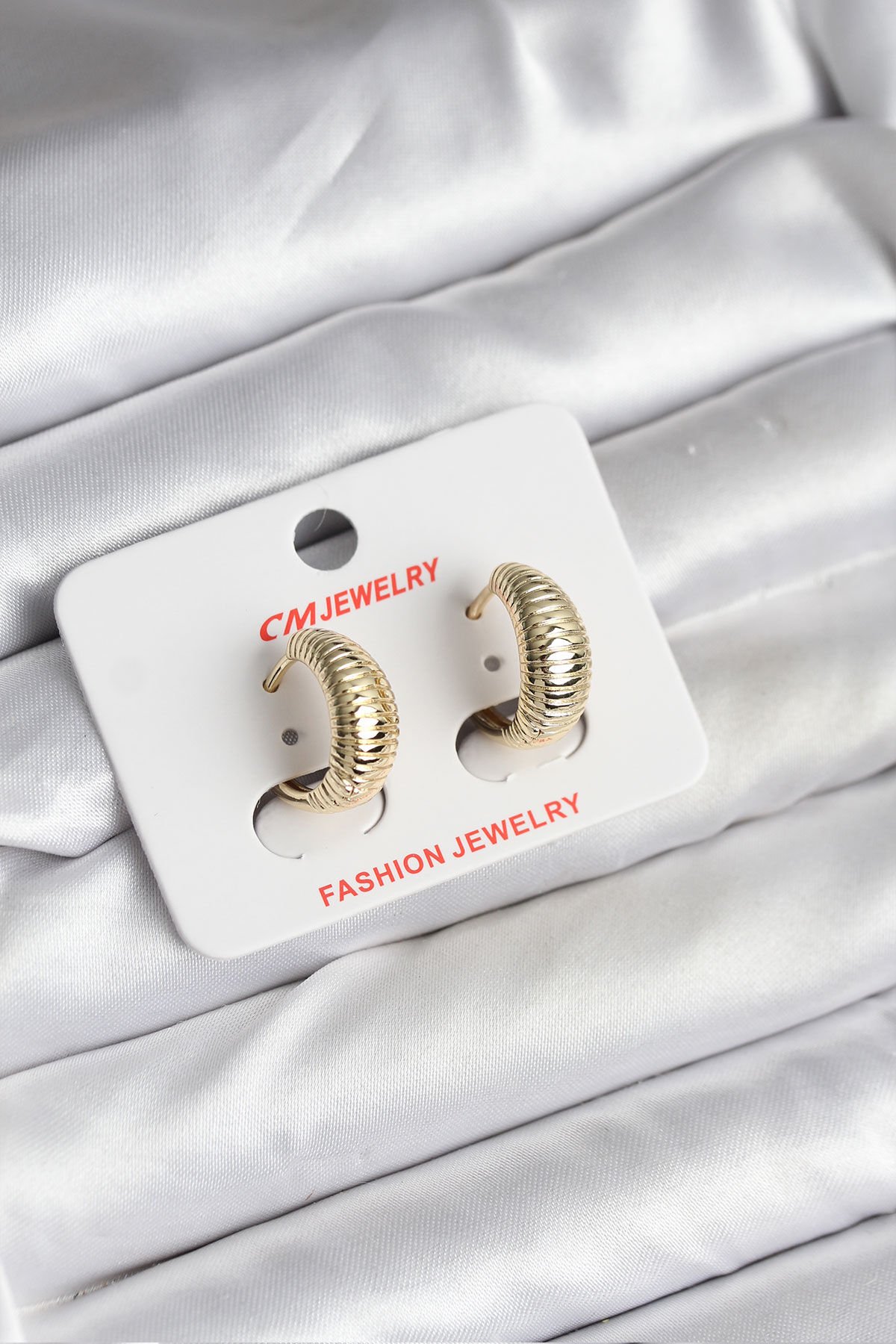 14K Gold Renk Kaplama CM Kadın Küpe - TJ-BKP11429