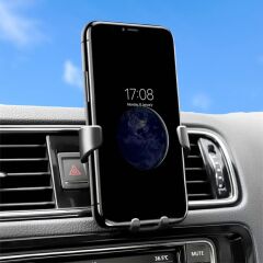 Araç İçi Klima Izgarasına Takılabilen Plastik Oto Telefon Tutucu Gravity (4944)