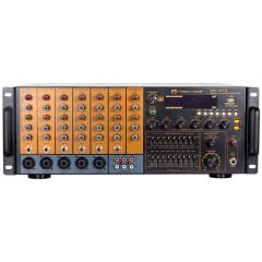 MAGICVOICE MV-1213 KÜP MİXER ANFİ USB BT UK RMS100W  MAX 800W 6 ZON+99DSP+4-16-70-100V TRAFOLU (4944)