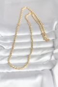 CM 14K Gold Renk Zincir Model 60 cm Kadın Kolye - TJ-BKO10993