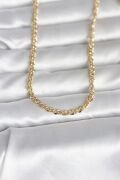 CM 14K Gold Renk Zincir Model 60 cm Kadın Kolye - TJ-BKO10993