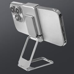 360 derece Dönen Tüm Telefon Tipleri İle Uyumlu Metal Telefon Standı Braket (4944)