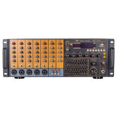 MAGICVOICE MV-1215 KÜP MİXER ANFİ USB BT UK RMS200W MAX 1600W 6 ZON +99DSP+4-16 70 100 V TRAFOLU (4944)