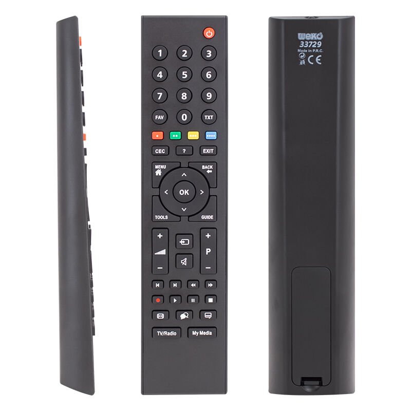 ARÇELİK-BEKO MY MEDİA TUŞLU LCD TV KUMANDASI (RC3214803-TP6187R-P1-M7485600127X) YAZISIZ (4944)