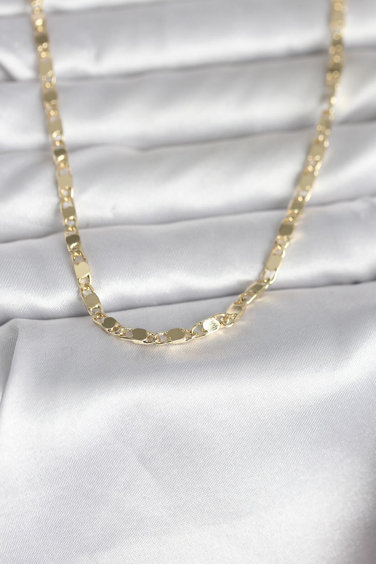 CM 14K Gold Renk Arpa Model 45 cm Kadın Kolye - TJ-BKO11000