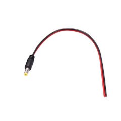 TK 34 FİŞ KABLOLU TEK UÇLU KAMERA İÇİN 20 CM DC POWER JACK KABLOLU (4944)