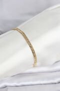 CM 14K Gold Renk Zincir Model Kadın Bileklik - TJ-BB8285