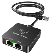 ZR861 Rj45 1To2 Gigabit Splitter Adaptör