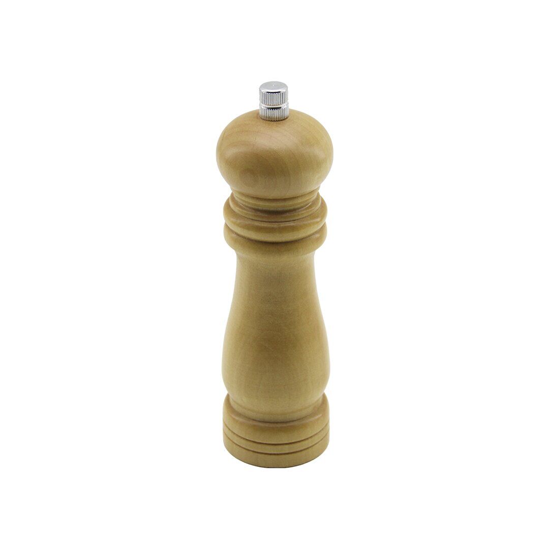 KÜÇÜK= ÇAP: 4.5CM - UZUNLUK: 15CM AHŞAP TUZ - BAHARAT ÖĞÜTÜCÜ (4944)