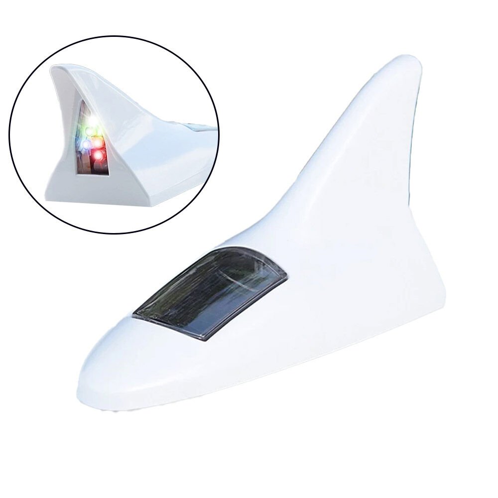 SOLAR LED IŞIKLI SHARK OTO ANTEN LAMBASI (4944)