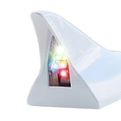 SOLAR LED IŞIKLI SHARK OTO ANTEN LAMBASI (4944)
