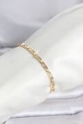 CM 14K Gold Renk Geometrik Model Kadın Bileklik - TJ-BB8303