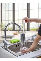 Silikon Şişe Biberon Konserve Kavanoz Matara Temizleme Fırçası Çok Amaçlı Temizleme Fırçası Bpa Free (4944)