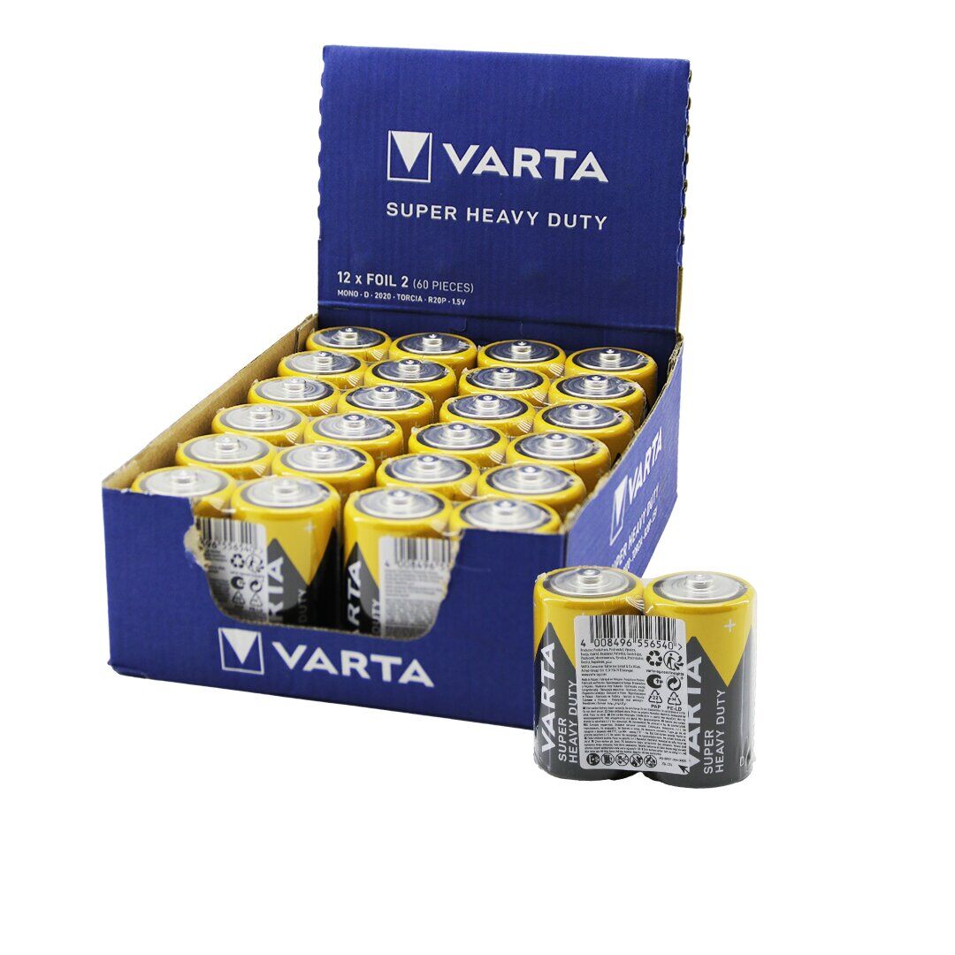 VARTA  BÜYÜK  PİL  D   24PCS (4944)