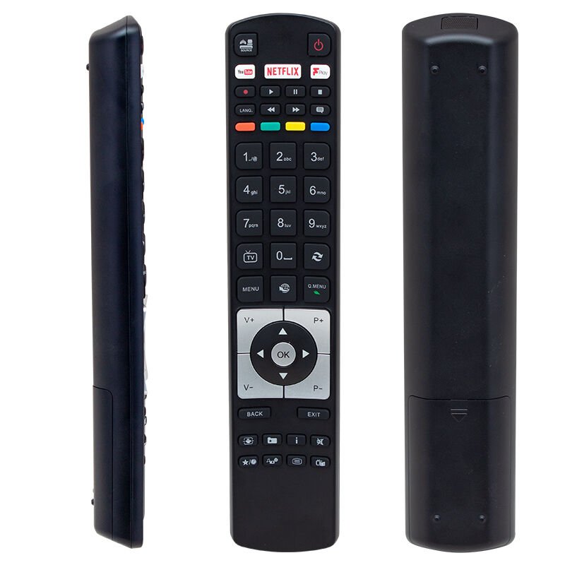 VESTEL RC 5118F BLACK FPLAY NETFLİX-YOUTUBE-PLAY TUŞLU LCD-LED TV KUMANDA (4944)