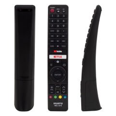 HUAYU KL RM-L1678 SHARP NETFLIX-YOUTUBE SES KOMUTLU MİKROFONLU TUŞLU LCD-LED TV KUMANDA (4944)