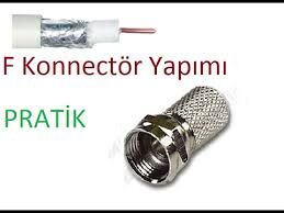 EF VİDA 50 PARÇA  UYDU KONNEKTÖR RG-6-F (4944)