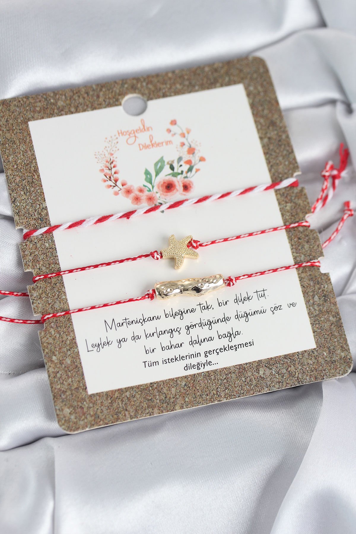 Marteniçka Bileklik 3'lü Deniz Yıldızı Model - TJ-BB8312