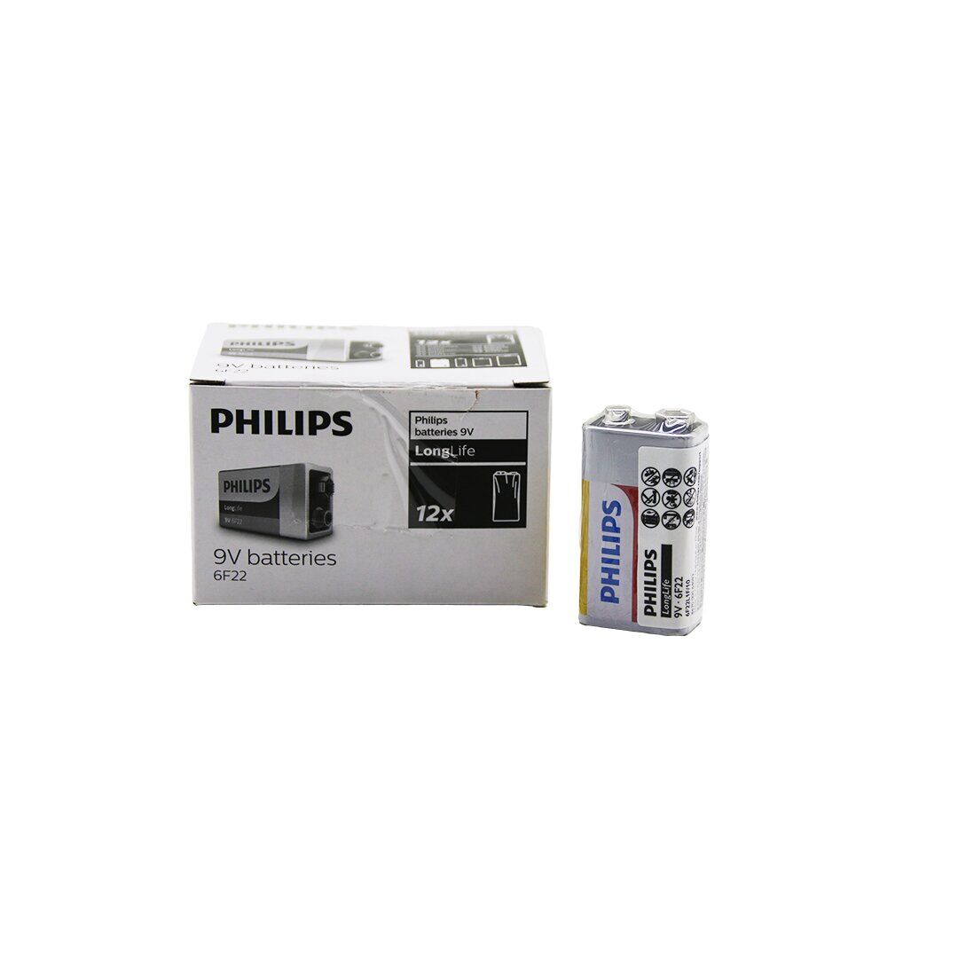 PHILIPS  9V  PİL  12PCS (4944)