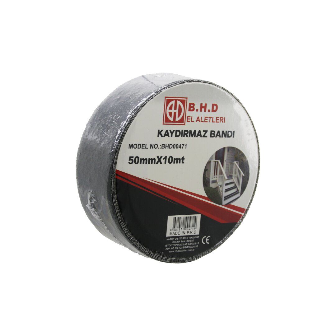 50MM X 10MT KAYDIRMAZ SİYAH BANT (4944)